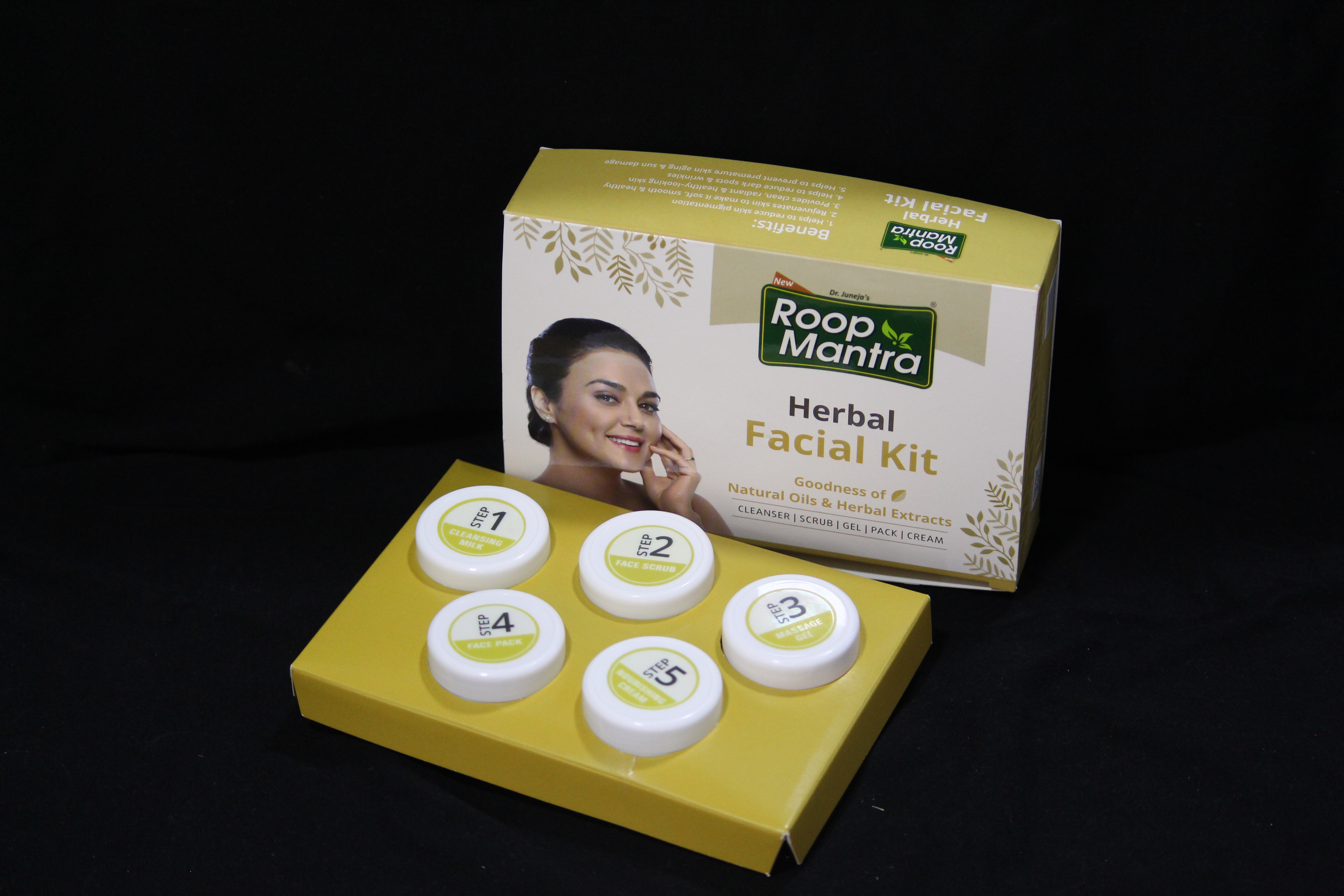 A herbal facial kit launched by Roop Mantra is a bliss and a boon indeed.